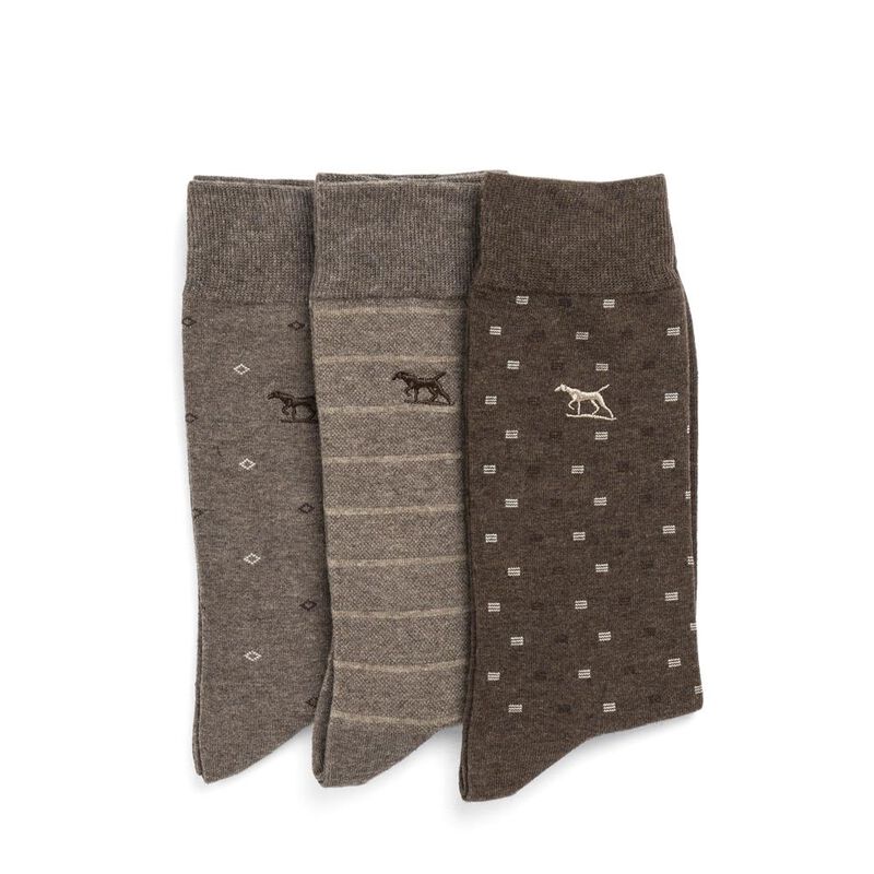 Rodd & Gunn Seacliff Multi Sock 3 Pack image number 1
